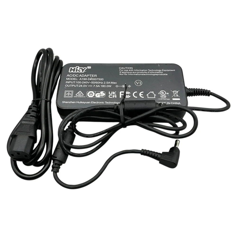 Hky AC DC Adapter Model A190-240007500 Output 24V 7.5A 180W Power Supply